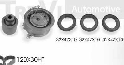 TREVI AUTOMOTIVE kd1221s1 -  Комплект ремня ГРМ